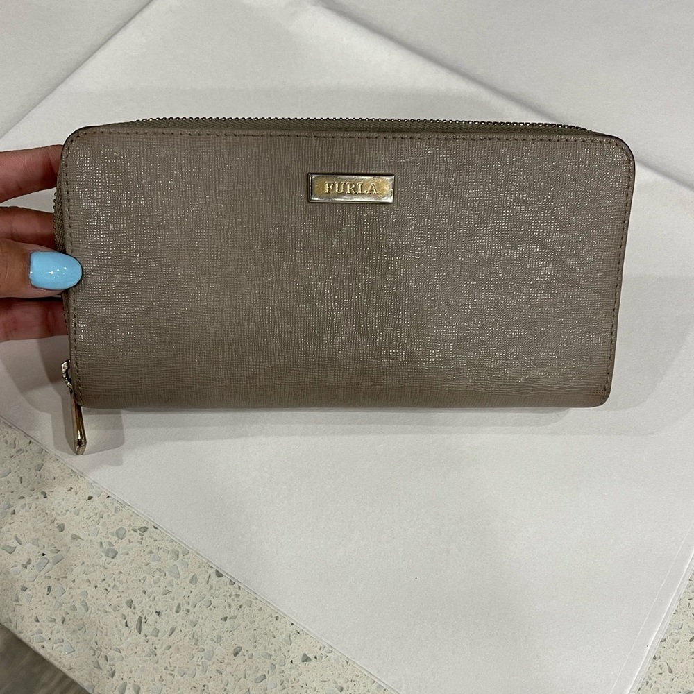 Furla Leather Wallet Ec